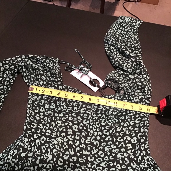 Charlie Holiday Feline Bodice Emerald Romper - Picture 7 of 8